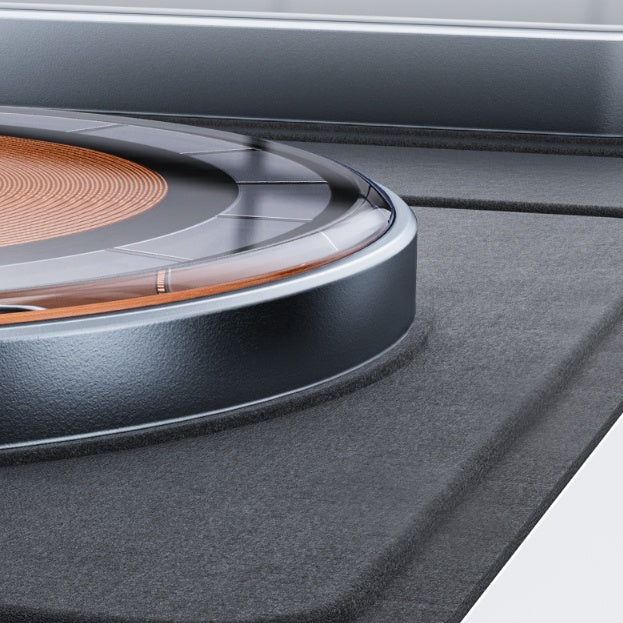 Vaslora magnetic charging station folded flat for travel